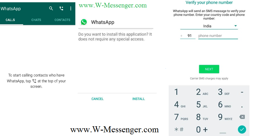 Whatsapp Install