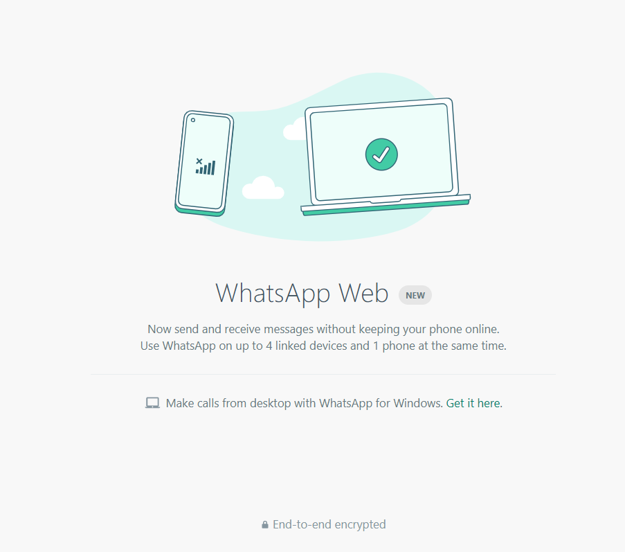 Whatsapp Web Video Calling