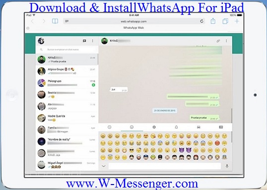 WhatsApp For iPAD Download Install WhatsApp on iPad